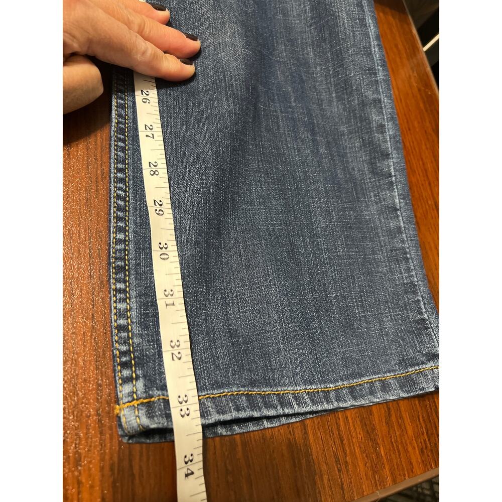5.11 Men's Straight Fit Defender-Flex Jean, Stone Wash Indigo, Size 34" x 34" - Picture 10 of 11